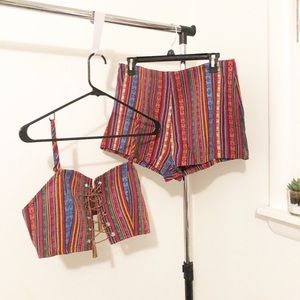 STRIPED FESTIVAL SET